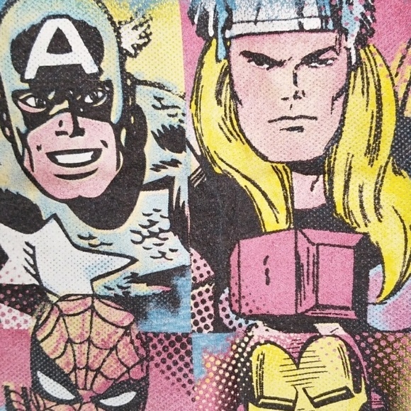 Marvel Vneck Tshirt - Picture 4 of 4